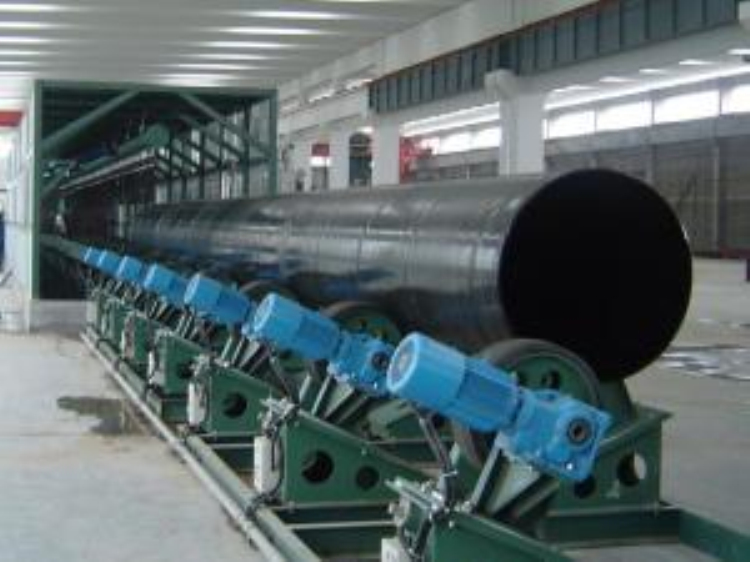 3PE防腐钢管生产流水线
