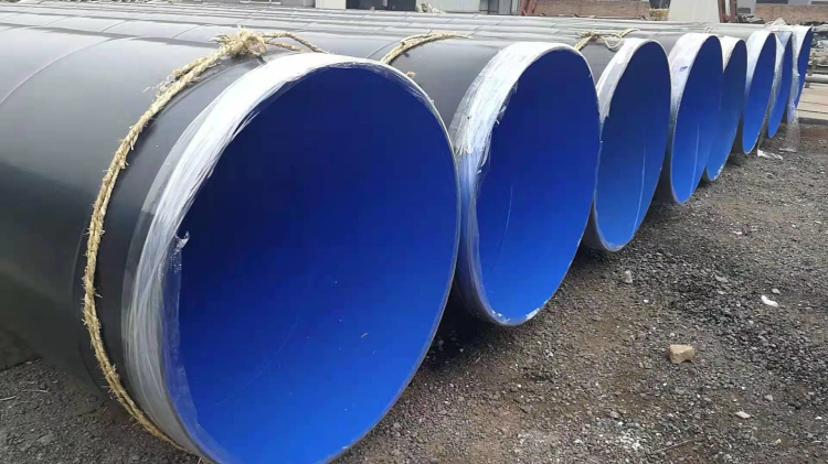 大口径TPEP防腐螺旋焊管