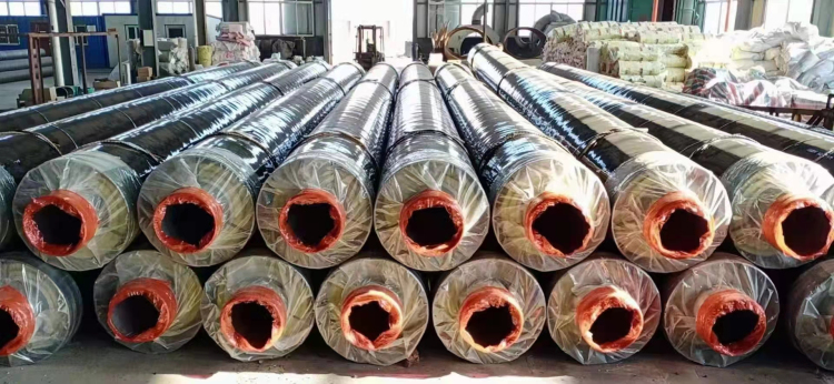 玻璃钢岩棉保温钢管