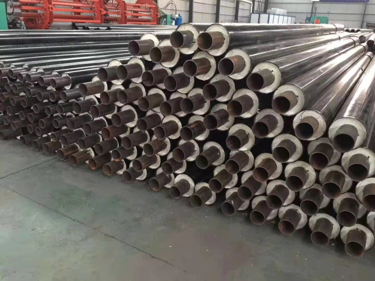 黑夹克聚氨酯无缝保温管