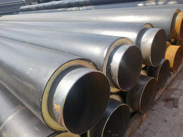 黑夹克聚氨酯直缝保温管