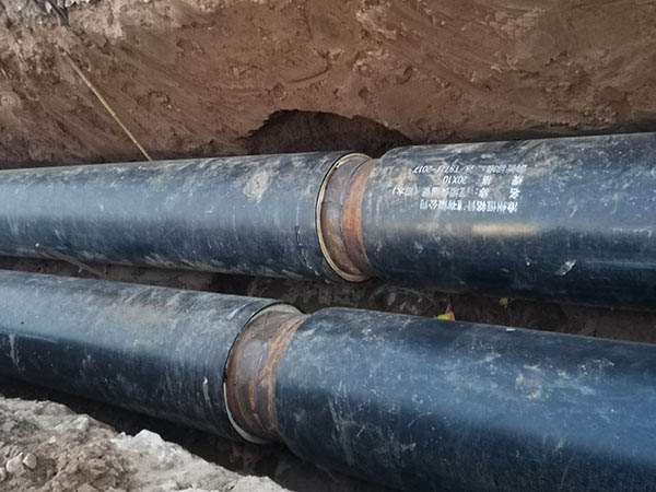 烟台某供热公司与我公司签署热力保温钢管供