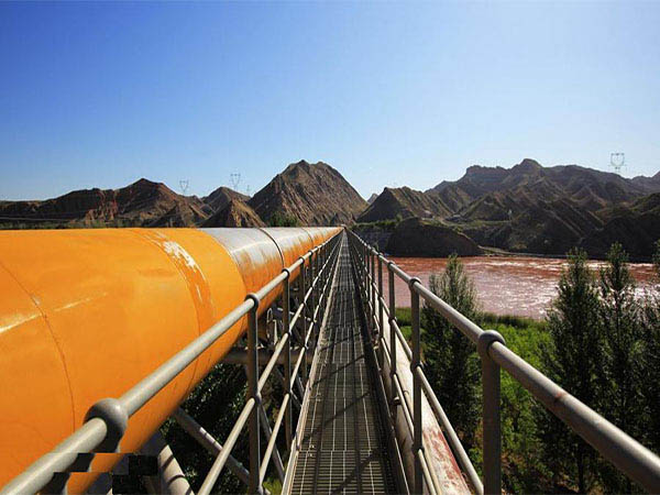 山东青岛某集团与我公司签署环氧粉末涂塑钢